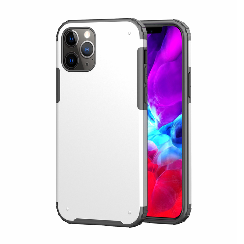 Anti-drop Matte PC + TPU Hybrid Shell for iPhone 12 Pro 6.1 inch - White, iPhone 12 Pro
Anti-drop Matte PC + TPU Hybrid Shell for iPhone 12 Pro 6.1 inch - White, iPhone 12 Pro