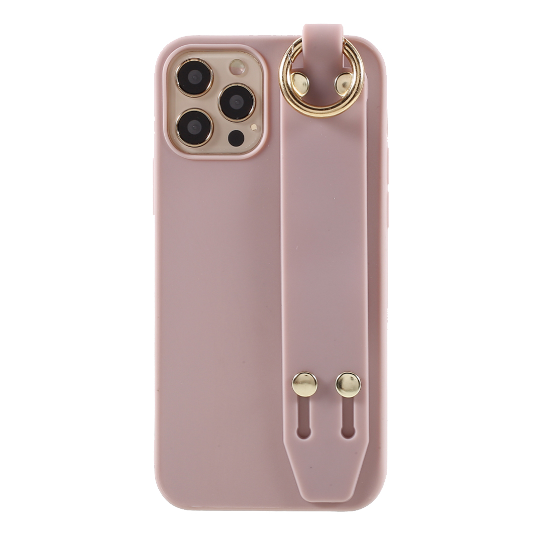 Hand Strap Kickstand Matte TPU Protective Shell for iPhone 12 Pro Max 6.7 inch - Rose Gold, iPhone 12 Pro Max
Hand Strap Kickstand Matte TPU Protective Shell for iPhone 12 Pro Max 6.7 inch - Rose Gold, iPhone 12 Pro Max