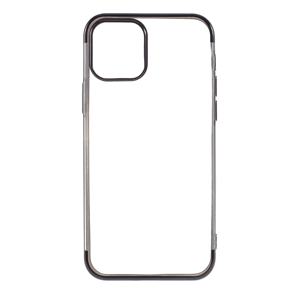 Electroplated TPU Protective Phone Shell for iPhone 12 mini - Black, iPhone 12 mini
Electroplated TPU Protective Phone Shell for iPhone 12 mini - Black, iPhone 12 mini