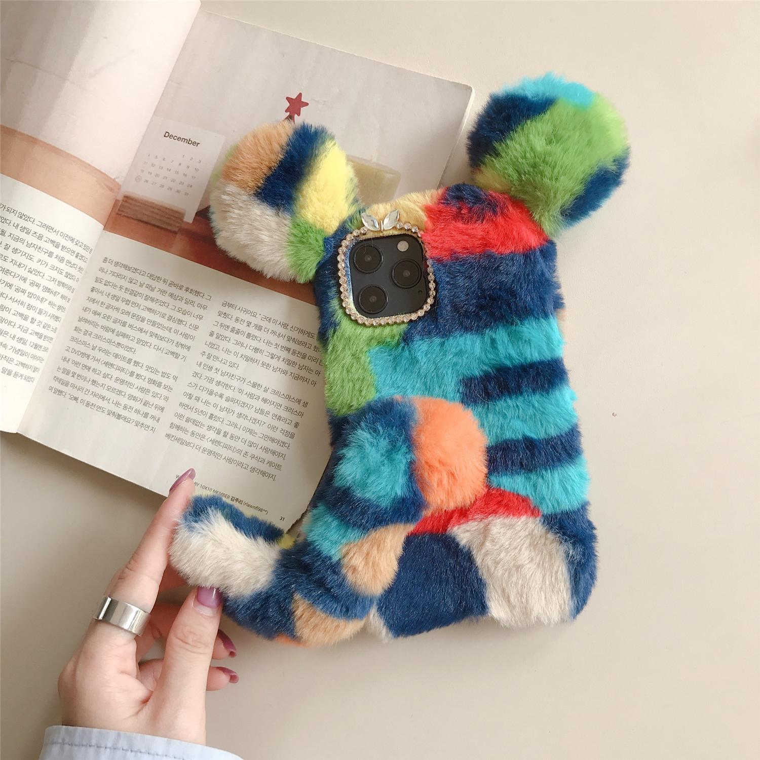 Mouse Shape Fluffy Fur Coated Rhinestone TPU Shell Case for iPhone 12 Pro Max 6.7 inch - Style B, iPhone 12 Pro Max
Mouse Shape Fluffy Fur Coated Rhinestone TPU Shell Case for iPhone 12 Pro Max 6.7 inch - Style B, iPhone 12 Pro Max