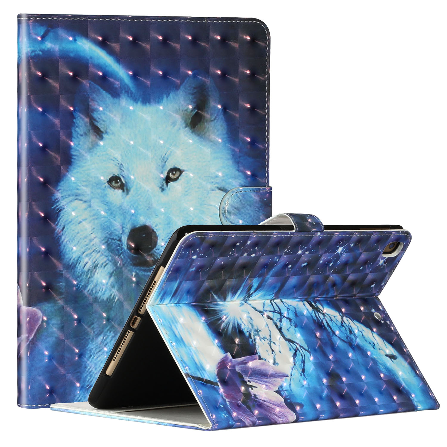 Light Spot Decr Pattern Printing Smart Leather Stand Case Для Ipad 10.2 (2019) - Белый Волк, iPad 10.2 (2020)
Light Spot Decr Pattern Printing Smart Leather Stand Case Для Ipad 10.2 (2019) - Белый Волк, iPad 10.2 (2020)