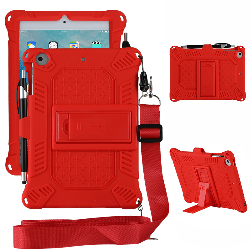Kickstand PC + Силиконовый Чехол С Держателем Pen Держатель Для IPAD Mini 3/4 / (2019) 7,9 Дюйма - Красный, iPad mini 3
Kickstand PC + Силиконовый Чехол С Держателем Pen Держатель Для IPAD Mini 3/4 / (2019) 7,9 Дюйма - Красный, iPad mini 3