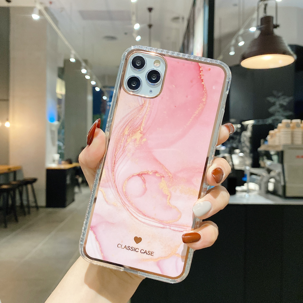 IMD Design Marble Pattern TPU Protector Phone Case for iPhone 12 mini - Pink, iPhone 12 mini
IMD Design Marble Pattern TPU Protector Phone Case for iPhone 12 mini - Pink, iPhone 12 mini