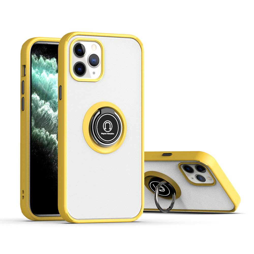 Heng Series Stylish with Kickstand TPU + PC Cover for iPhone 12 mini - Yellow/White, iPhone 12 mini
Heng Series Stylish with Kickstand TPU + PC Cover for iPhone 12 mini - Yellow/White, iPhone 12 mini