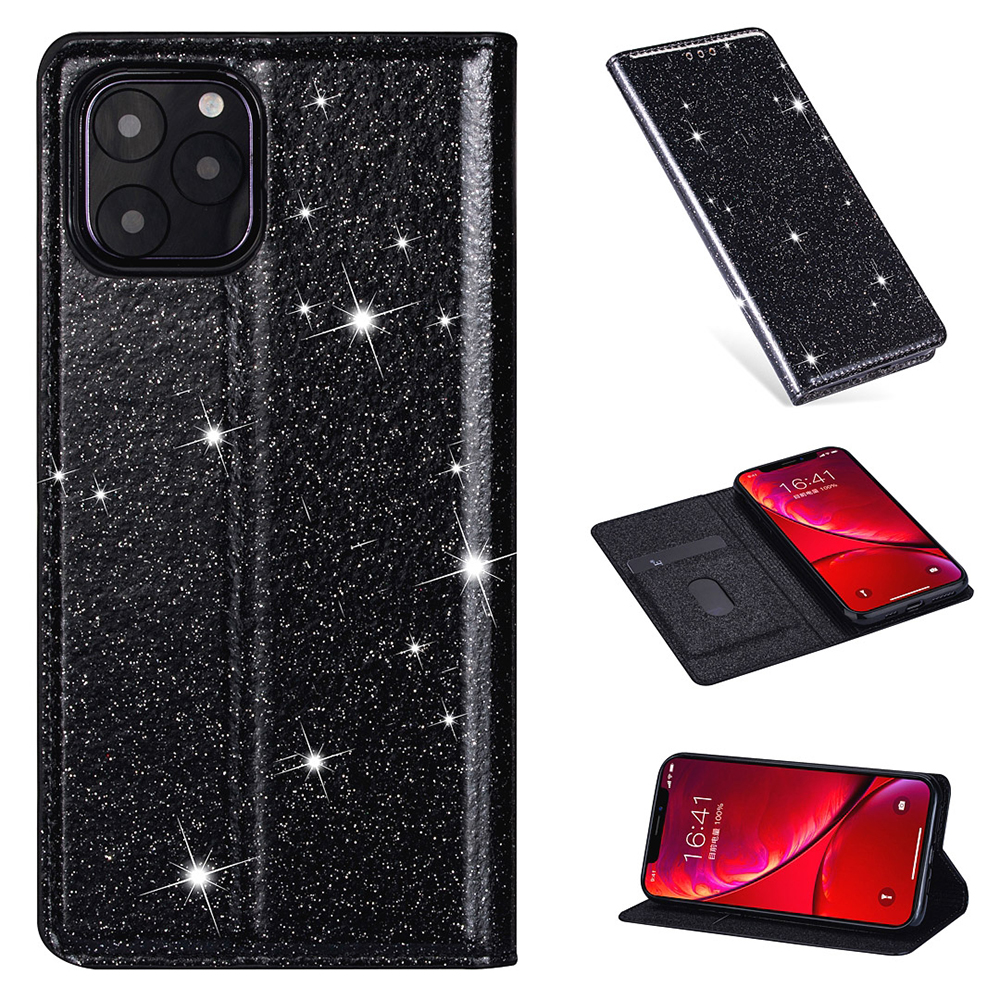Flash Powder Stand Leather Card Holder Case for iPhone 12 mini - Black, iPhone 12 mini
Flash Powder Stand Leather Card Holder Case for iPhone 12 mini - Black, iPhone 12 mini