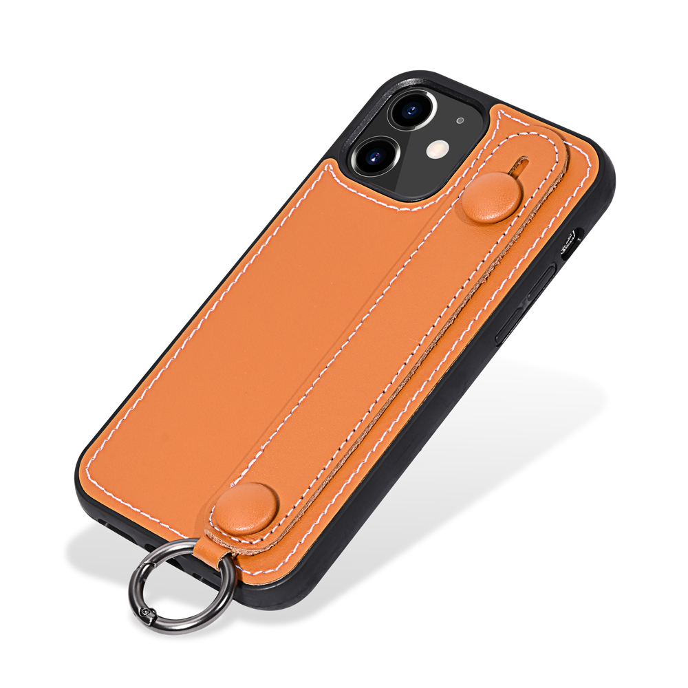 С Ремнем Kickstand TPU + Натуральная Кожаная Оболочка Для IPhone 11 6,1 Дюйма - Коричневый, iPhone 11 6.1 inch
С Ремнем Kickstand TPU + Натуральная Кожаная Оболочка Для IPhone 11 6,1 Дюйма - Коричневый, iPhone 11 6.1 inch
