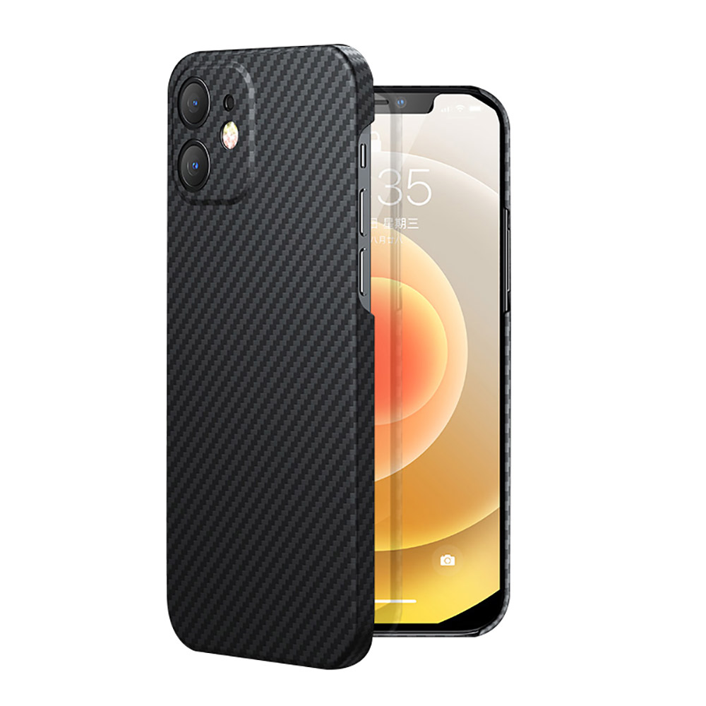 BENKS Carbon Fiber Texture Aramid Fiber Protective Phone Case for iPhone 12, iPhone 12
BENKS Carbon Fiber Texture Aramid Fiber Protective Phone Case for iPhone 12, iPhone 12