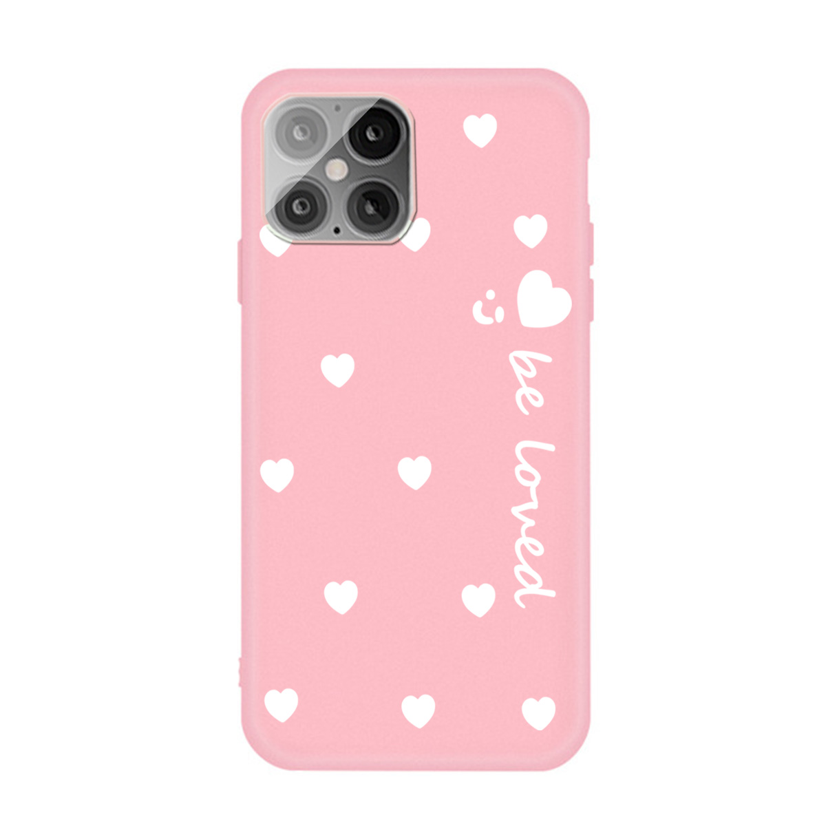 Little Heart Smile Pattern Design TPU Phone Back Case for iPhone 12 Mini - Pink, iPhone 12 mini
Little Heart Smile Pattern Design TPU Phone Back Case for iPhone 12 Mini - Pink, iPhone 12 mini