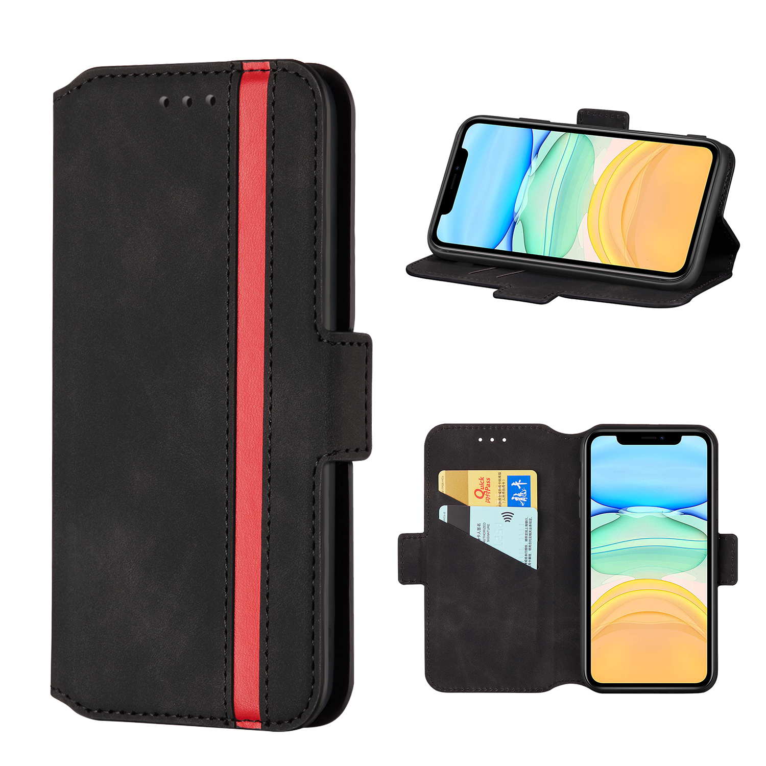 Старинные Сращивания Матовый Флип Кожаный Протектор Для IPhone 12 Shell / IPhone 12 Pro Case - Чернить, iPhone 12
Старинные Сращивания Матовый Флип Кожаный Протектор Для IPhone 12 Shell / IPhone 12 Pro Case - Чернить, iPhone 12