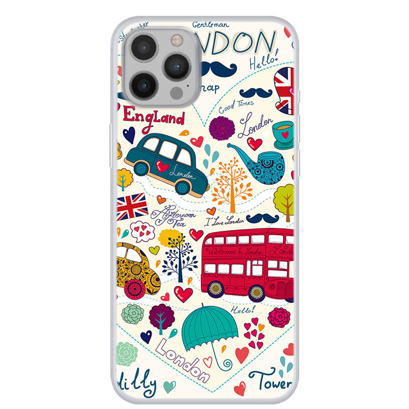 Pattern Printing Soft TPU Back Case for iPhone 12 Pro Max - London, iPhone 12 Pro Max
Pattern Printing Soft TPU Back Case for iPhone 12 Pro Max - London, iPhone 12 Pro Max