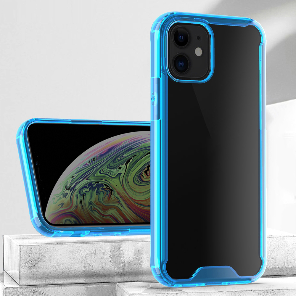 Creative Series Clear Acryl + TPU Combo Protection Shell Для Iphone 12/12 Pro - Синий, iPhone 12
Creative Series Clear Acryl + TPU Combo Protection Shell Для Iphone 12/12 Pro - Синий, iPhone 12
