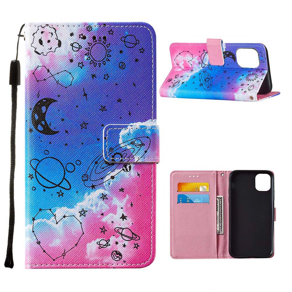 Leather Pattern Printing Phone Stand Cover Case for iPhone 12 Pro Max - Stars, iPhone 12 Pro Max
Leather Pattern Printing Phone Stand Cover Case for iPhone 12 Pro Max - Stars, iPhone 12 Pro Max