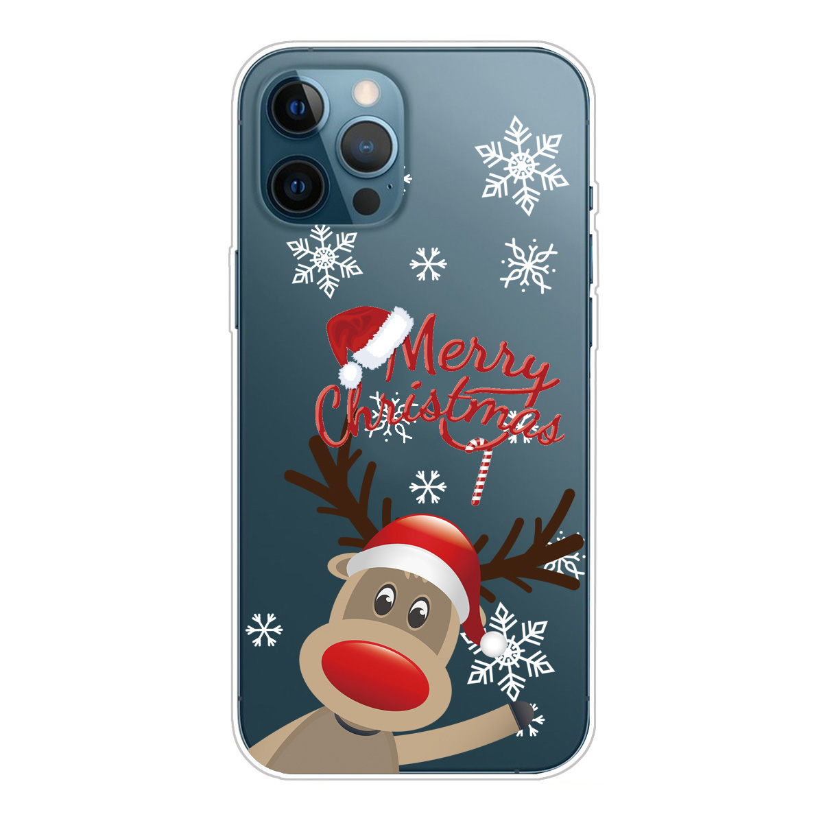 IMD Christmas Pattern + TPU Cell Phone Case for iPhone 12 Pro Max - Waving Moose, iPhone 12 Pro Max
IMD Christmas Pattern + TPU Cell Phone Case for iPhone 12 Pro Max - Waving Moose, iPhone 12 Pro Max