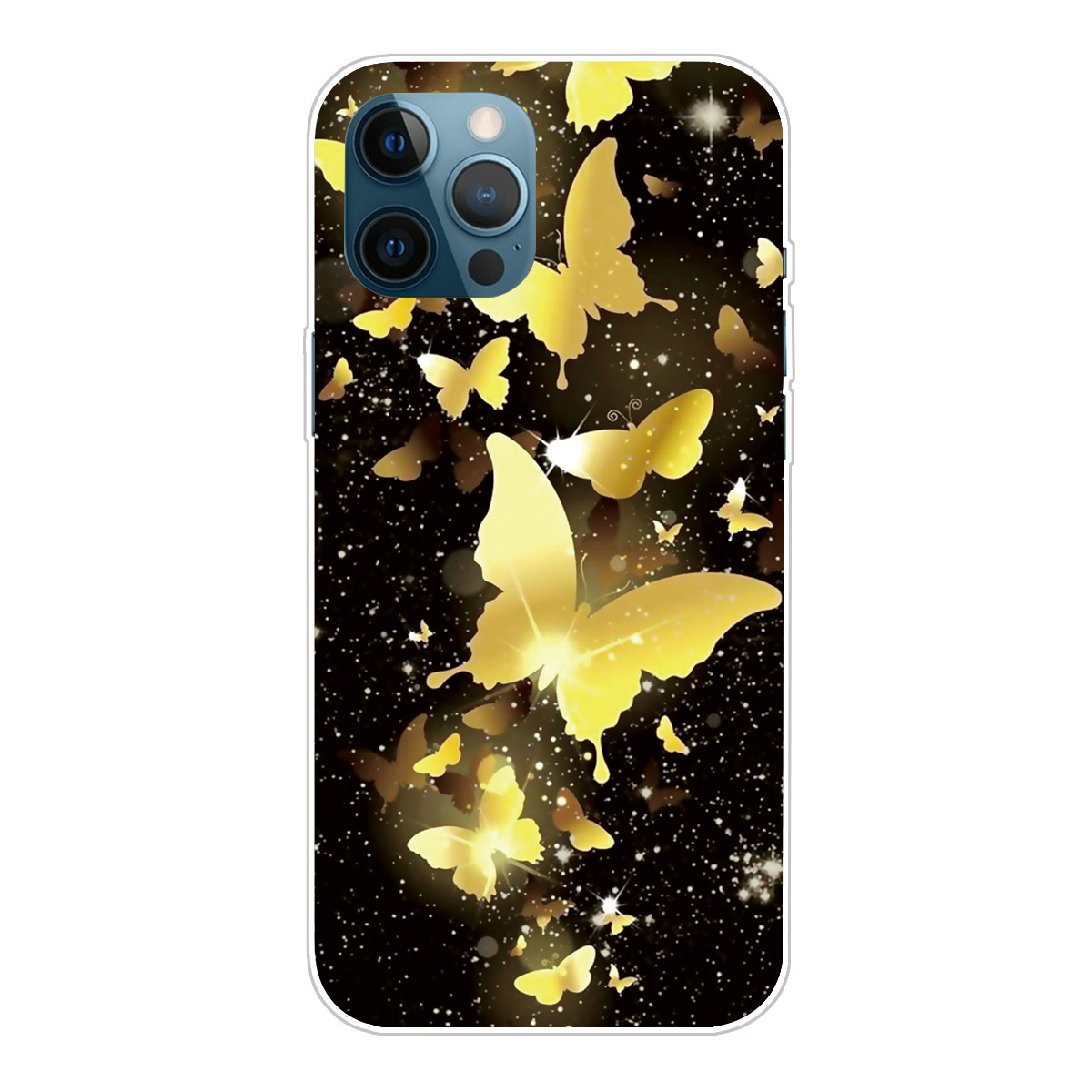 Шаблон Печати TPU Телефон Чехол Для IPhone 12 Pro Max Мягкая Крышка - Золотые Бабочки, iPhone 12 Pro Max
Шаблон Печати TPU Телефон Чехол Для IPhone 12 Pro Max Мягкая Крышка - Золотые Бабочки, iPhone 12 Pro Max
