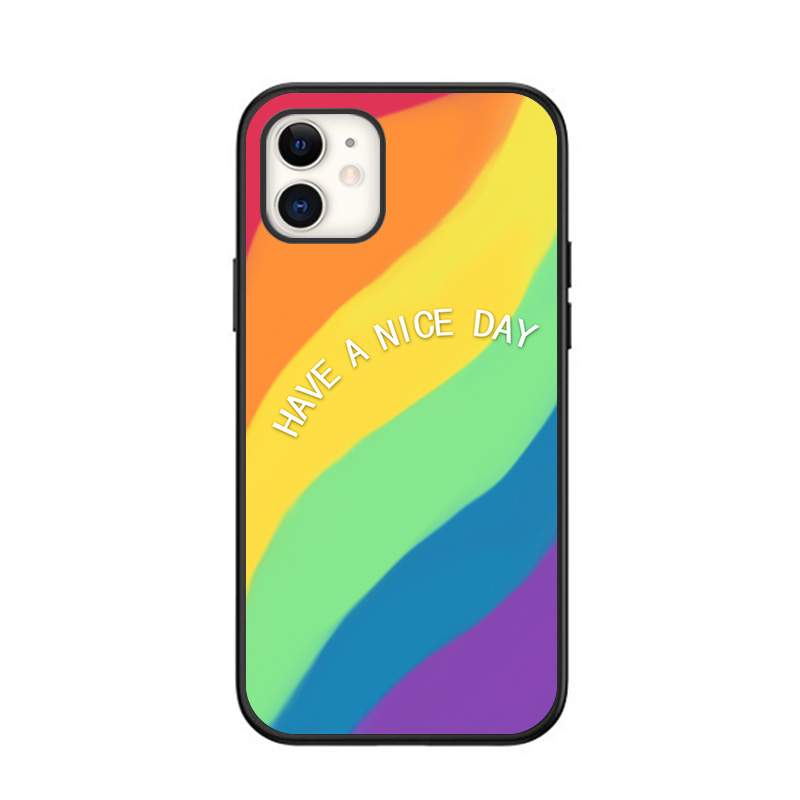 NXE Colorful Series TPU Rainbow Pattern Phone Case for iPhone 12/12 Pro - Purple, iPhone 12
NXE Colorful Series TPU Rainbow Pattern Phone Case for iPhone 12/12 Pro - Purple, iPhone 12