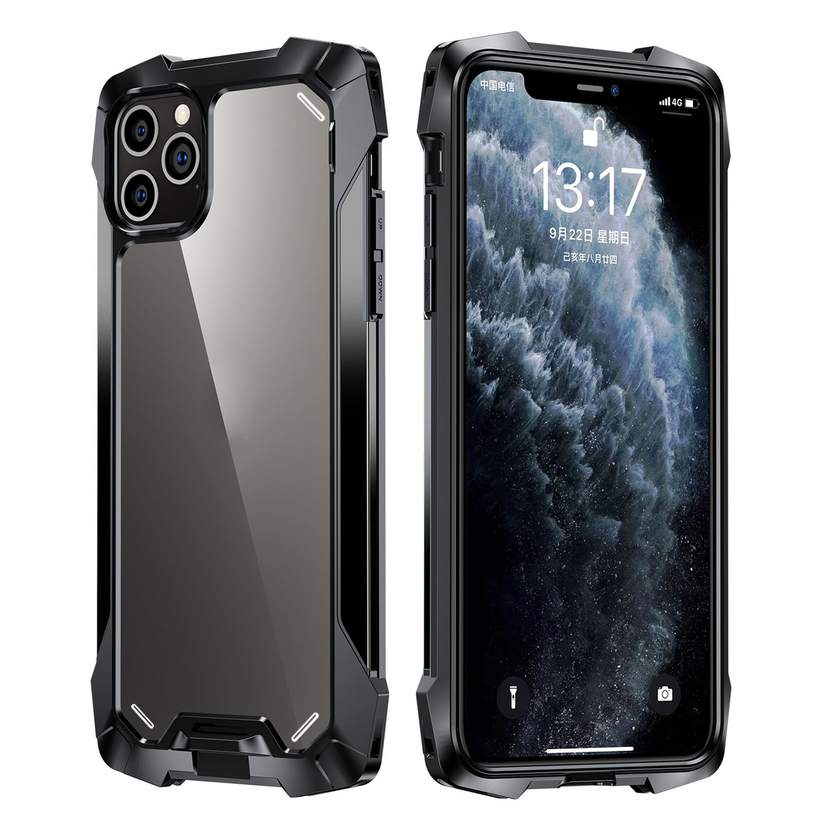 Металл + пк + Тпу Комбинированный Корпус Для Iphone 12 Pro/12 Качественный Ударная Оболочка - Черный, iPhone 12 Pro
Металл + пк + Тпу Комбинированный Корпус Для Iphone 12 Pro/12 Качественный Ударная Оболочка - Черный, iPhone 12 Pro