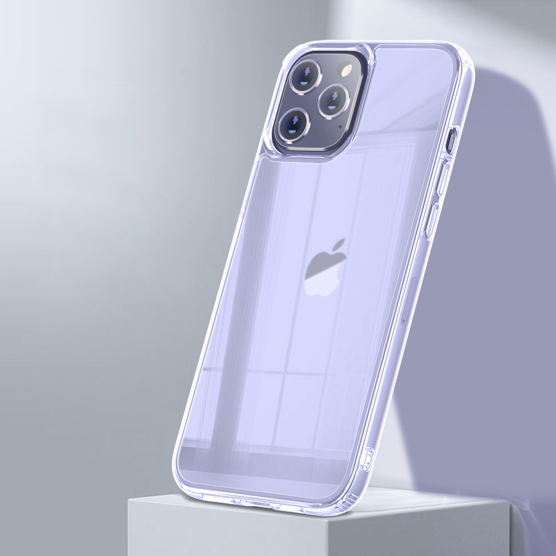 Drop-Proof Acrylic + TPU Mirror-like Surface Case for iPhone 12 Pro Max - Purple, iPhone 12 Pro Max
Drop-Proof Acrylic + TPU Mirror-like Surface Case for iPhone 12 Pro Max - Purple, iPhone 12 Pro Max
