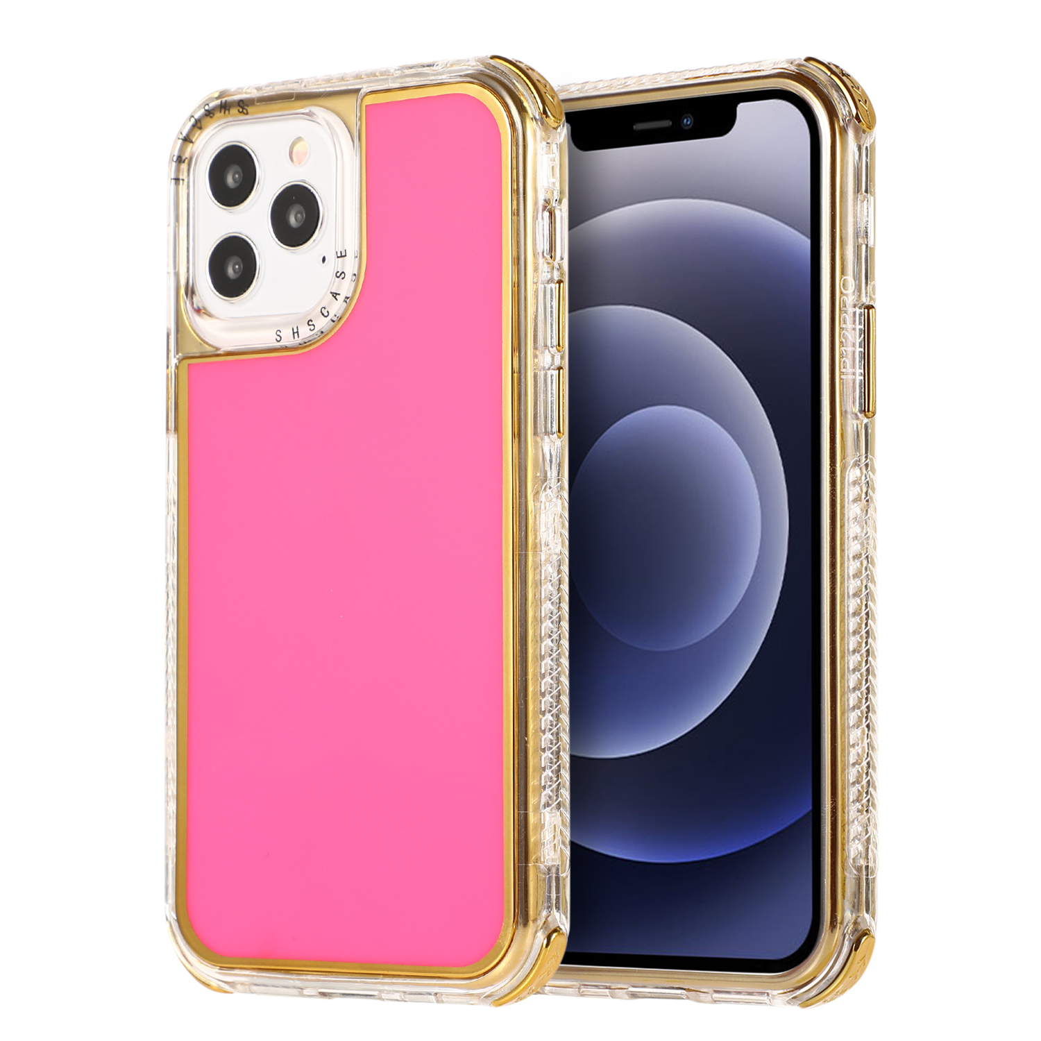 Hard PC+Electroplating TPU Protective Case for iPhone 12 Pro / iPhone 12 - Rose, iPhone 12 Pro
Hard PC+Electroplating TPU Protective Case for iPhone 12 Pro / iPhone 12 - Rose, iPhone 12 Pro