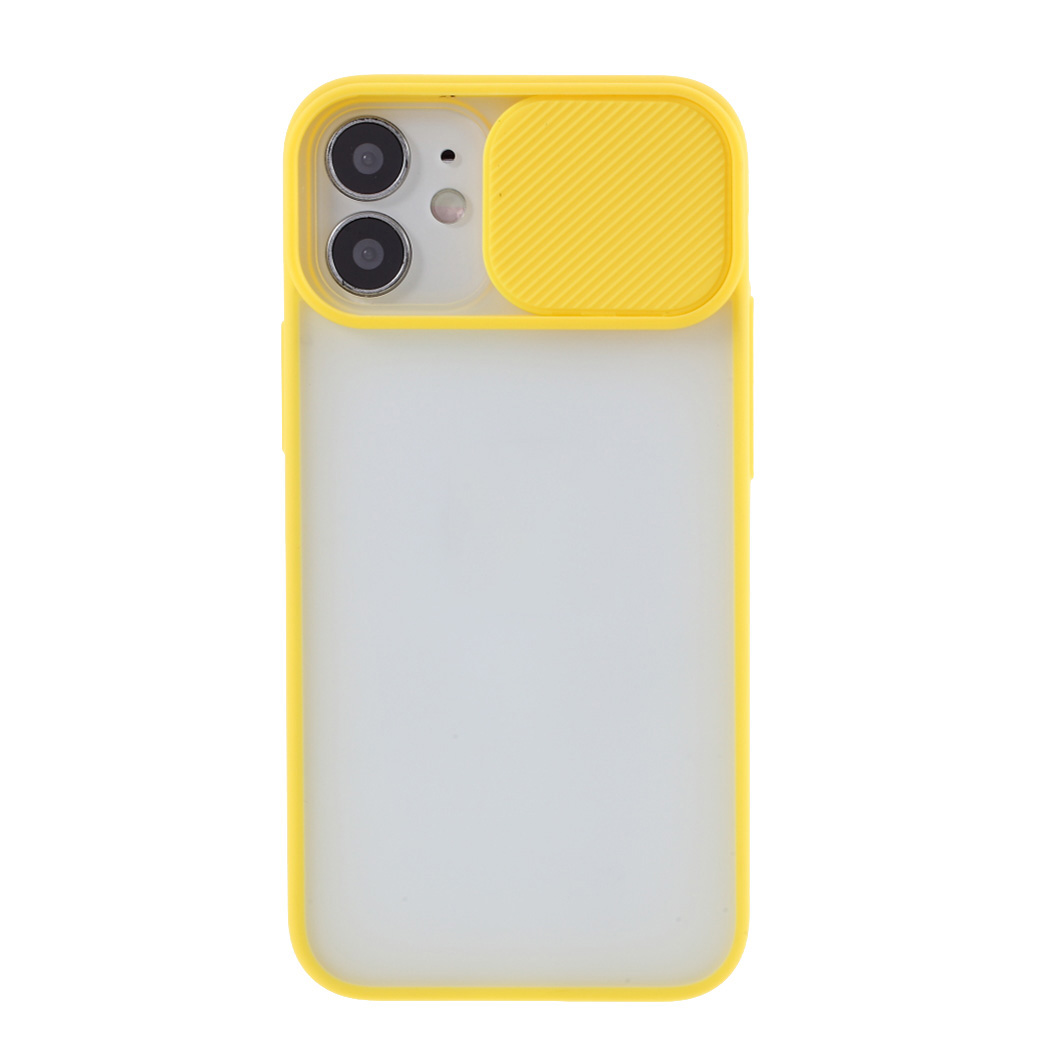 Matte PC + TPU Телефон Защитный Чехол Со Скользящей Камерой Крышка Для IPhone 12 Pro / iPhone 12. - Желтый, iPhone 12 Pro
Matte PC + TPU Телефон Защитный Чехол Со Скользящей Камерой Крышка Для IPhone 12 Pro / iPhone 12. - Желтый, iPhone 12 Pro