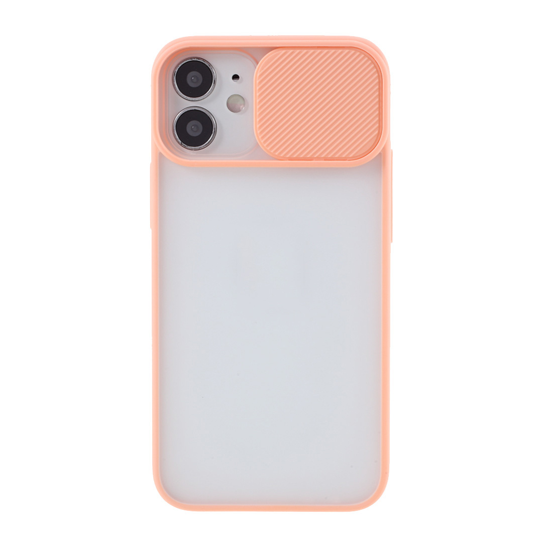 Matte PC + TPU Phone Case with Slide Camera Cover for iPhone 12 mini 5.4 inch - Pink, iPhone 12 mini
Matte PC + TPU Phone Case with Slide Camera Cover for iPhone 12 mini 5.4 inch - Pink, iPhone 12 mini