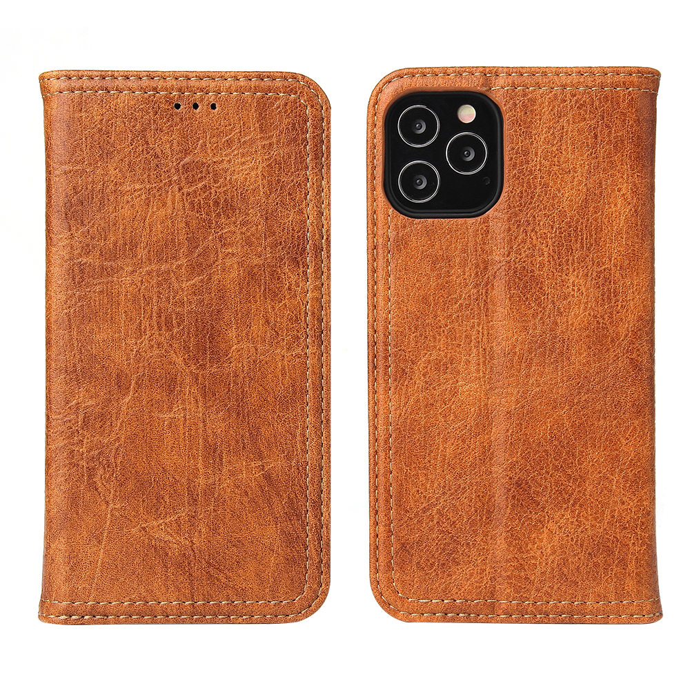 Retro Style Auto-absorbed Wallet Leather Stand Case for iPhone 12 - Brown, iPhone 12
Retro Style Auto-absorbed Wallet Leather Stand Case for iPhone 12 - Brown, iPhone 12