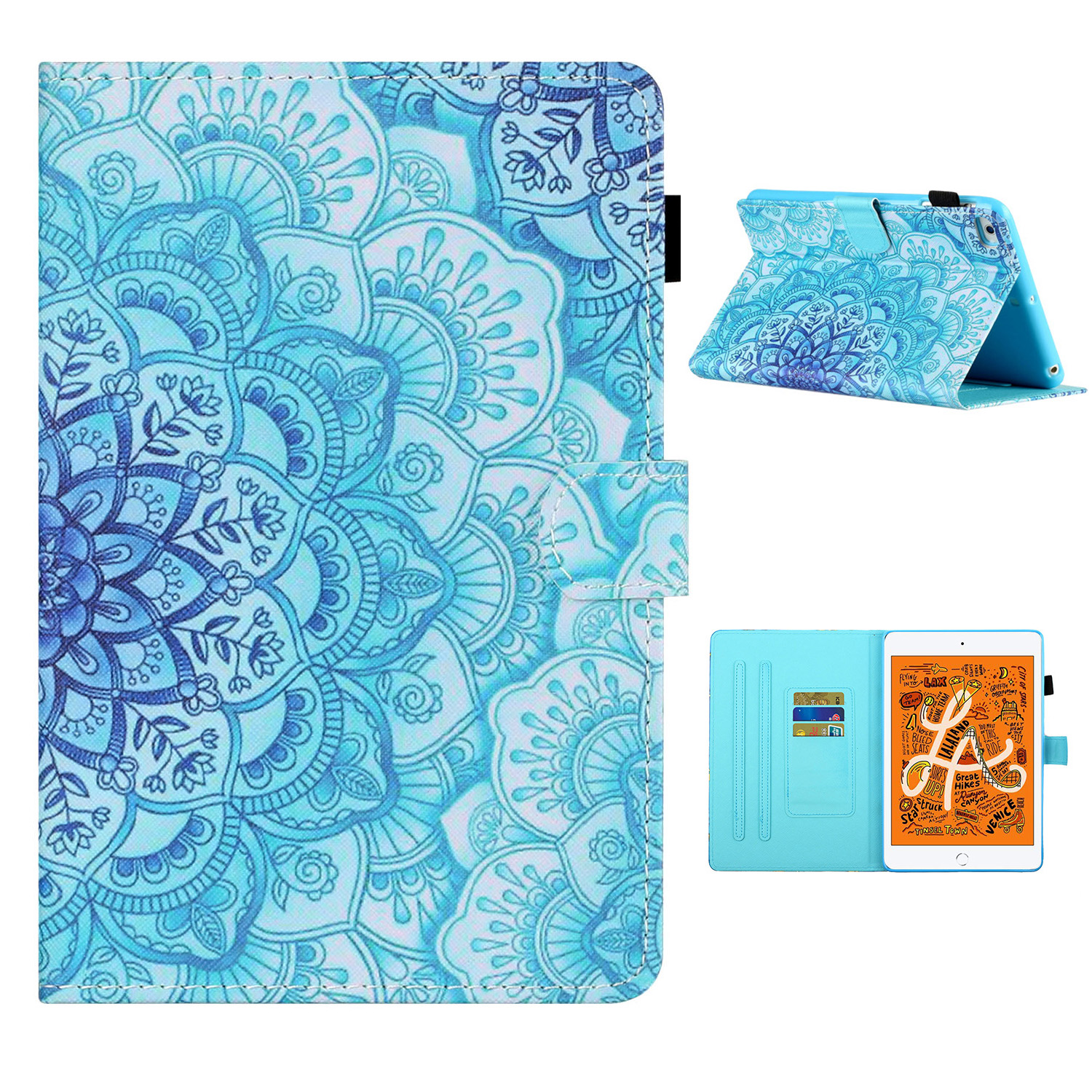 Pattern Printing Leather Tablet Case with Card Holder for iPad Air (2013)/Air 2/iPad 9.7-inch (2018) - Mandala, iPad Air (2013)
Pattern Printing Leather Tablet Case with Card Holder for iPad Air (2013)/Air 2/iPad 9.7-inch (2018) - Mandala, iPad Air (2013)