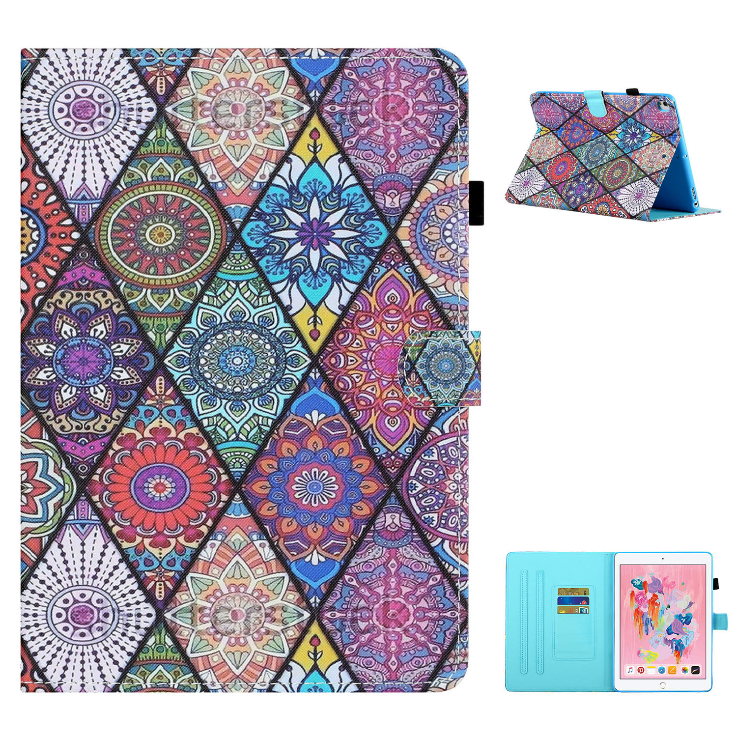 Pattern Printing Auto Wake and Sleep Leather Tablet Stand Case with Card Holder for iPad 10.2 (2021)/(2020)/(2019)/Air 10.5 inch (2019) - Totem, iPad 10.2 (2020)
Pattern Printing Auto Wake and Sleep Leather Tablet Stand Case with Card Holder for iPad 10.2 (2021)/(2020)/(2019)/Air 10.5 inch (2019) - Totem, iPad 10.2 (2020)