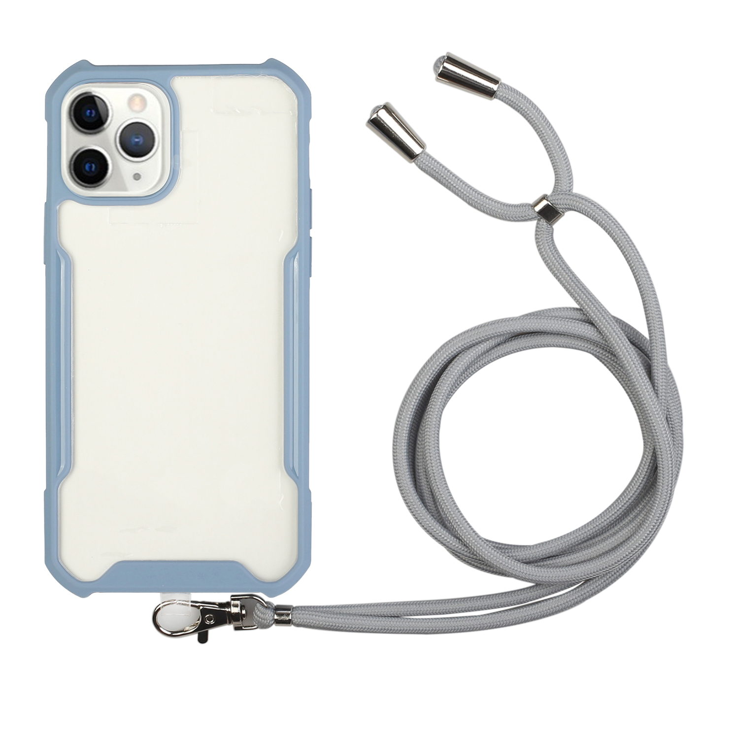 Acrylic + TPU Ударопрочный Чехол Для Телефона С Ремешком Для IPhone 12 Mini - Голубые, iPhone 12 mini
Acrylic + TPU Ударопрочный Чехол Для Телефона С Ремешком Для IPhone 12 Mini - Голубые, iPhone 12 mini