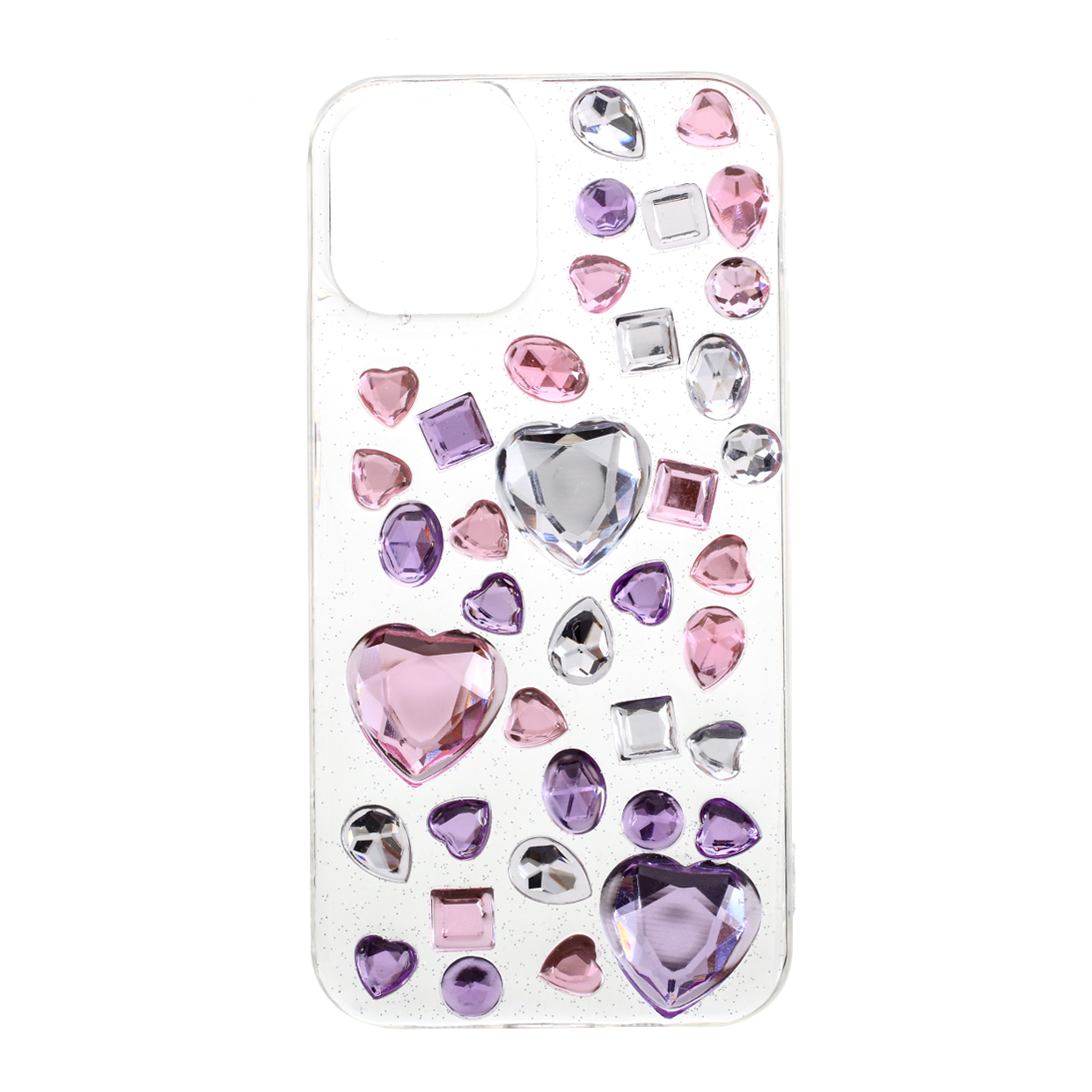 Crystal Love Sticking Diamond Decor TPU Cover for iPhone 12 Pro/12 Case - Purple, iPhone 12 Pro
Crystal Love Sticking Diamond Decor TPU Cover for iPhone 12 Pro/12 Case - Purple, iPhone 12 Pro