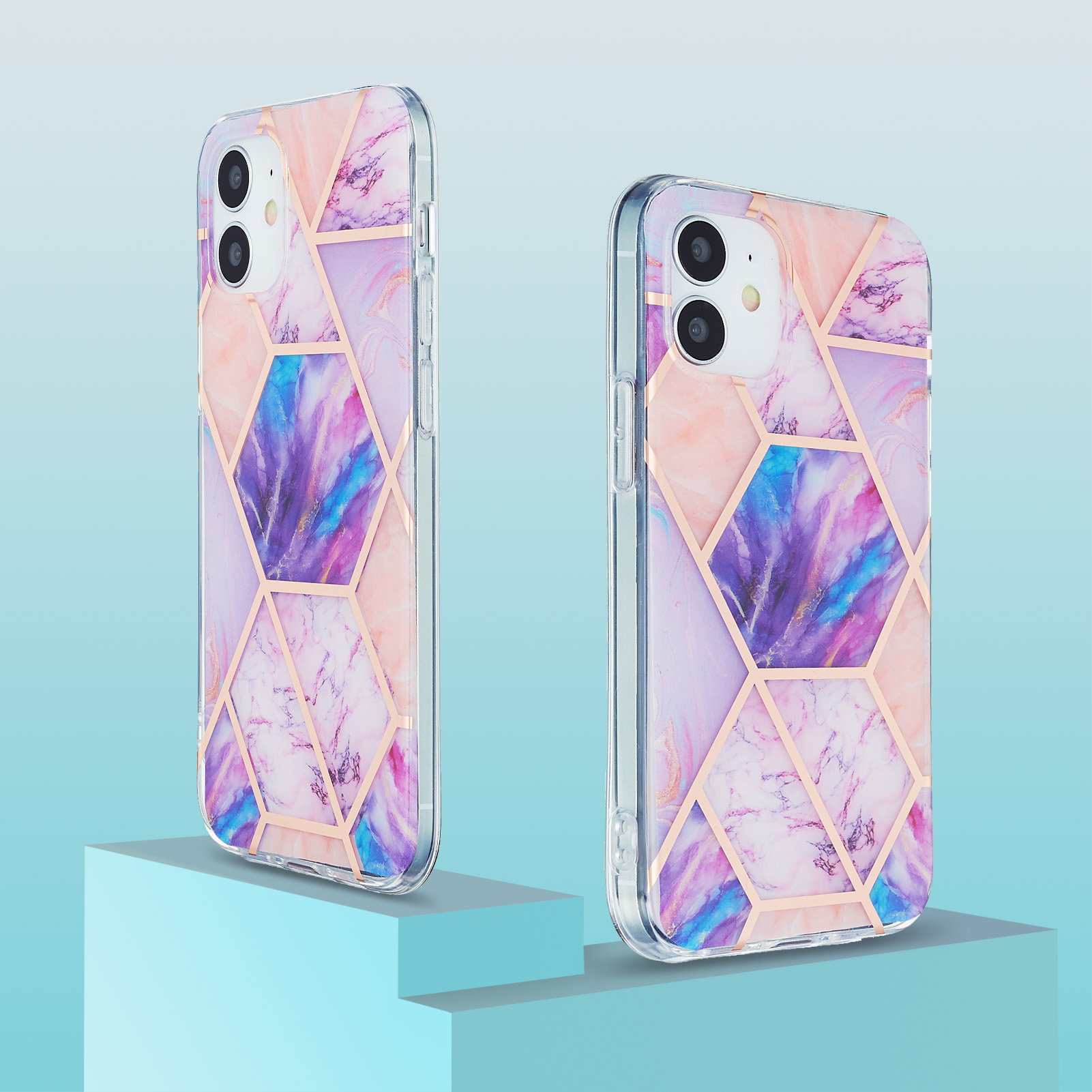 Чулпленый Мраморный Узор IML IMD TPU Cover Cover Для IPhone 12 Mini - Светло-фиолетовый, iPhone 12 mini
Чулпленый Мраморный Узор IML IMD TPU Cover Cover Для IPhone 12 Mini - Светло-фиолетовый, iPhone 12 mini