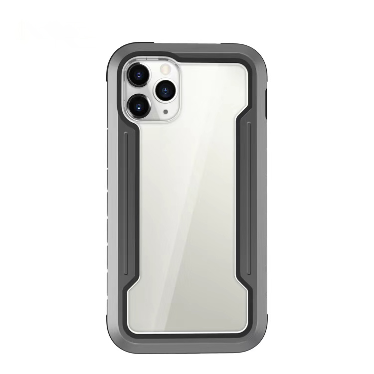 MUTURUSE TPU + ПК + Металлическая Рамка Капюшона Для IPhone 12 / 12 Про - Серый, iPhone 12
MUTURUSE TPU + ПК + Металлическая Рамка Капюшона Для IPhone 12 / 12 Про - Серый, iPhone 12