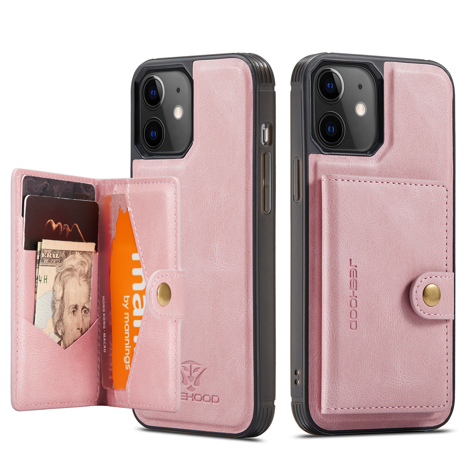 Съемный Магнитный Кожаный Кошелек TPU Case Для IPhone 12 Mini - Розовое Золото, iPhone 12 mini
Съемный Магнитный Кожаный Кошелек TPU Case Для IPhone 12 Mini - Розовое Золото, iPhone 12 mini