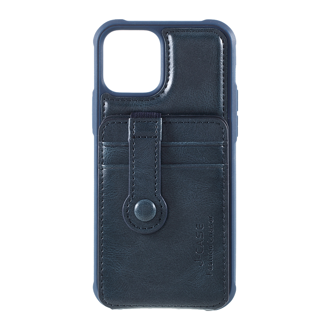 Слоты Для Карт J-Case Design PU Кожаное Покрытие PU TPU Для IPhone 12/12 Pro - Синий, iPhone 12
Слоты Для Карт J-Case Design PU Кожаное Покрытие PU TPU Для IPhone 12/12 Pro - Синий, iPhone 12