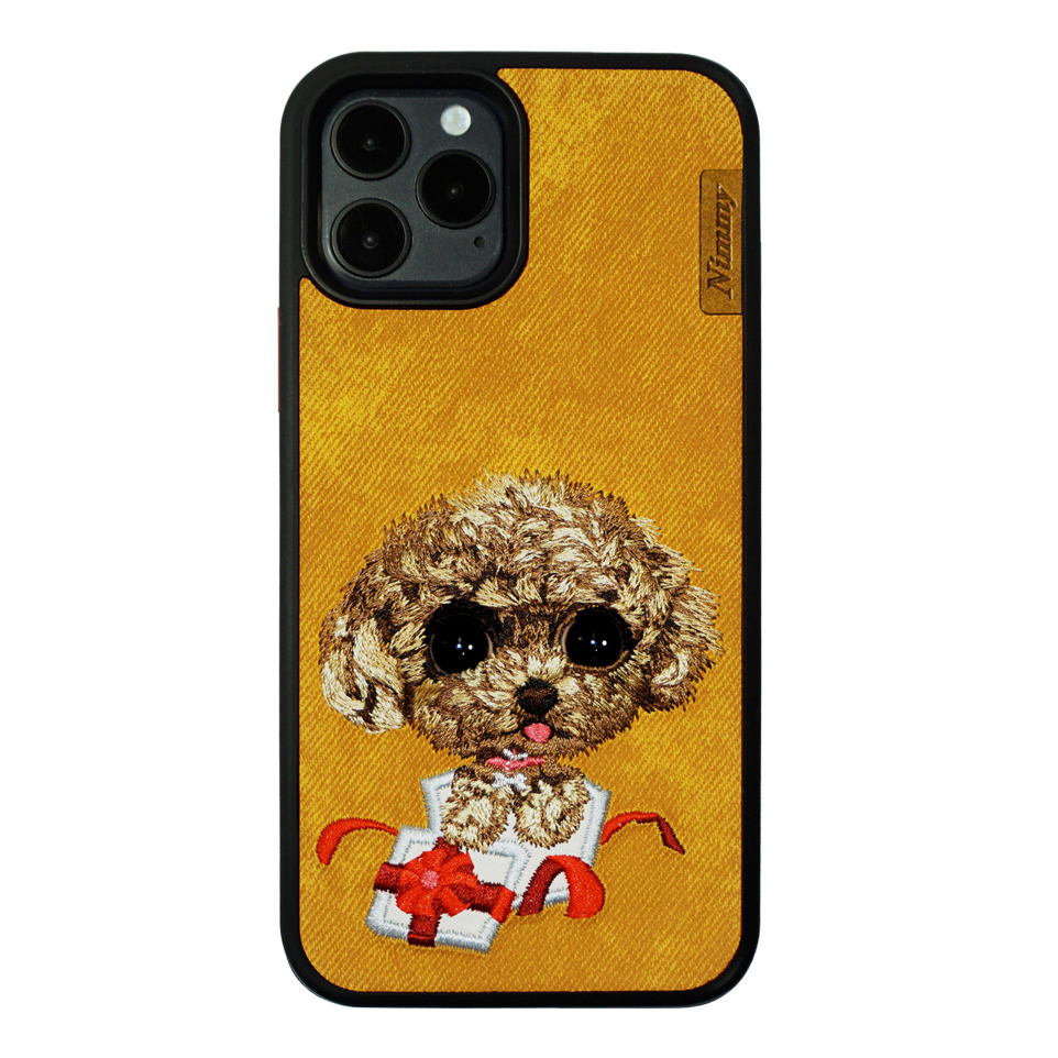 NIMMY Stylish Embroidery Design TPU Phone Protective Case for iPhone 12 Pro Max - Poodle/Yellow, iPhone 12 Pro Max
NIMMY Stylish Embroidery Design TPU Phone Protective Case for iPhone 12 Pro Max - Poodle/Yellow, iPhone 12 Pro Max