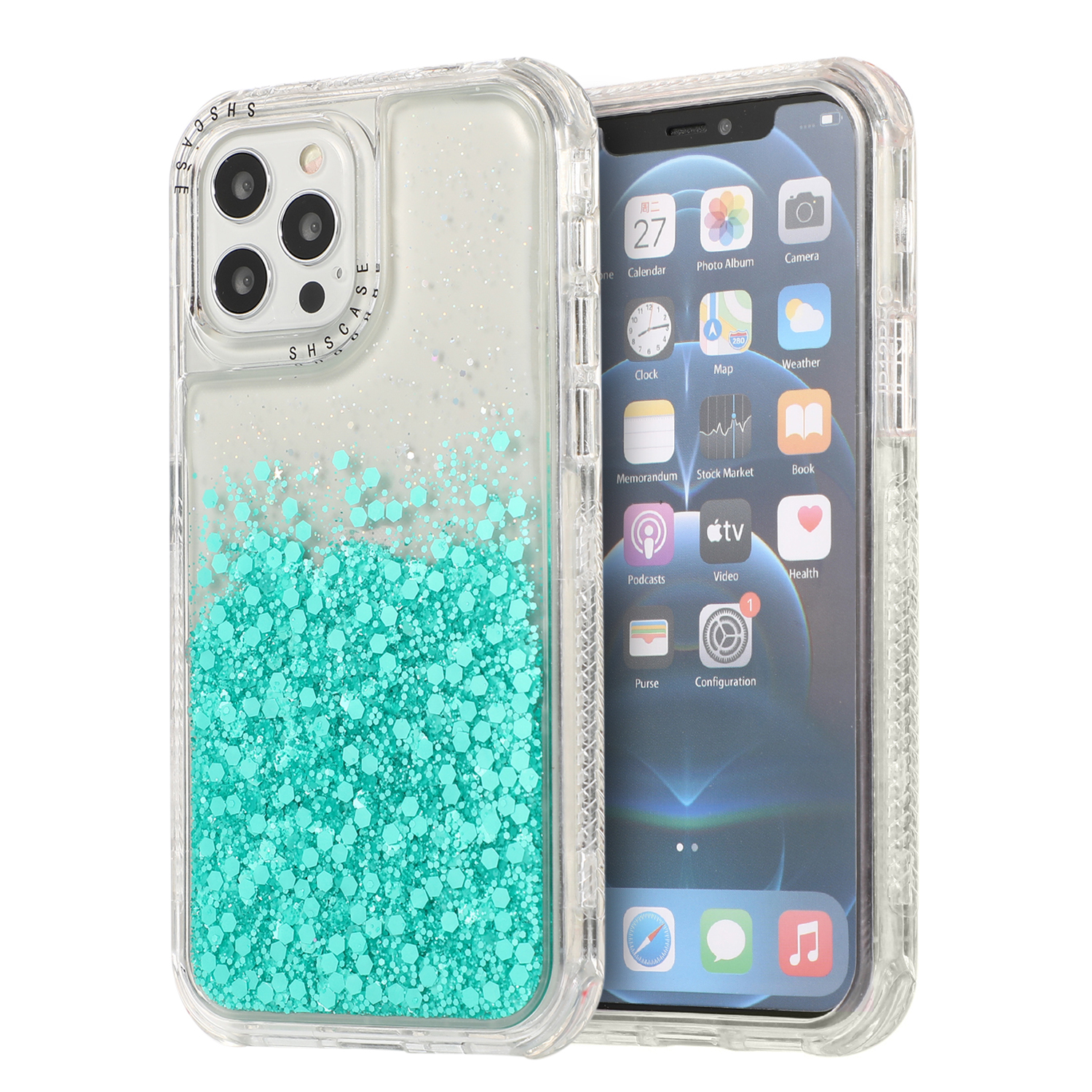 Блестящий Порошок Жесткий PC + TPU Телефонный Чехол Для IPhone 12 Mini - Зеленый, iPhone 12 mini
Блестящий Порошок Жесткий PC + TPU Телефонный Чехол Для IPhone 12 Mini - Зеленый, iPhone 12 mini