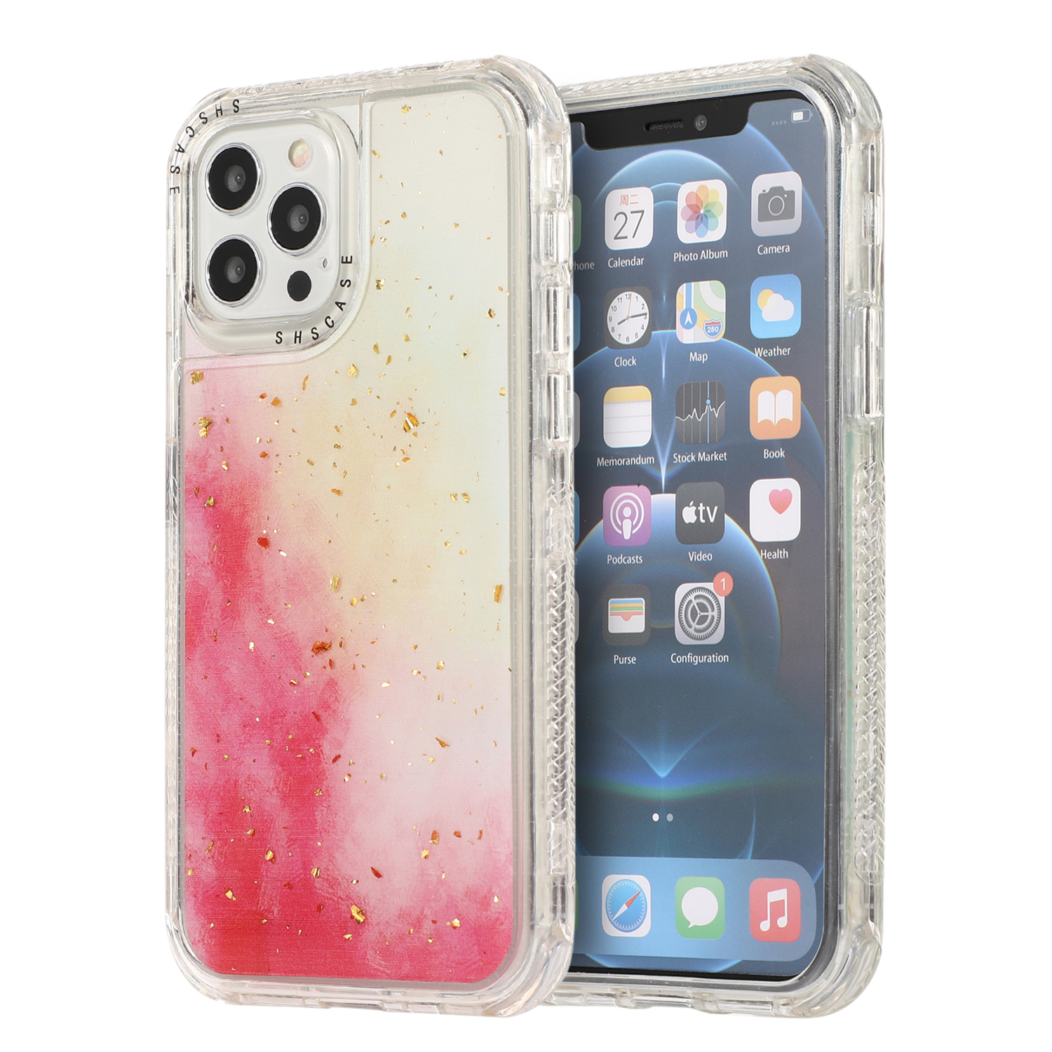 Dreamland Акварель + Goldleaf Дизайн PC + TPU Гибридный Чехол Для IPhone 12 Mini - Красный, iPhone 12 mini
Dreamland Акварель + Goldleaf Дизайн PC + TPU Гибридный Чехол Для IPhone 12 Mini - Красный, iPhone 12 mini