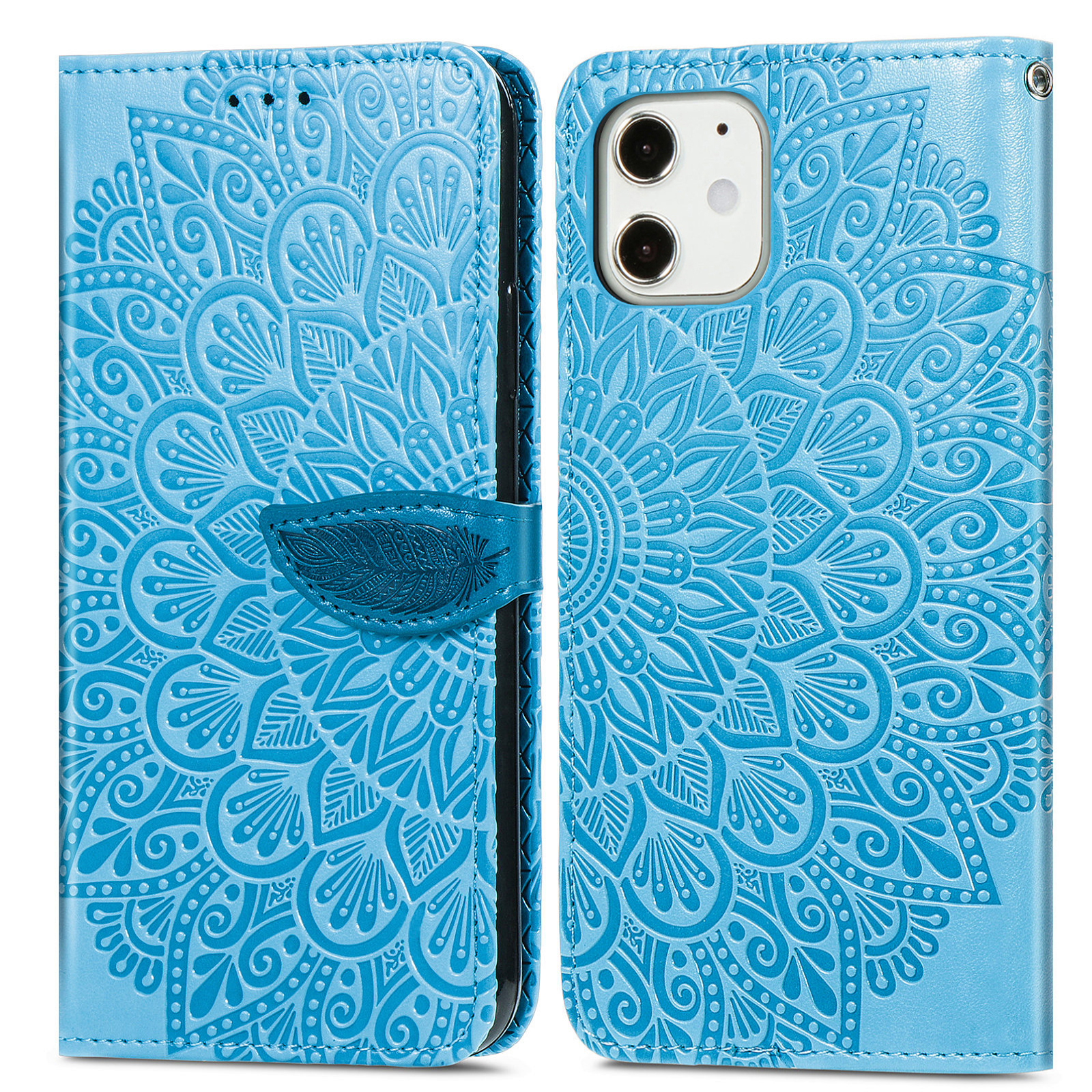 Wallet Design Dream Wings Imprinting Leather Phone Stand Shell Cover for iPhone 12 mini - Blue, iPhone 12 mini
Wallet Design Dream Wings Imprinting Leather Phone Stand Shell Cover for iPhone 12 mini - Blue, iPhone 12 mini