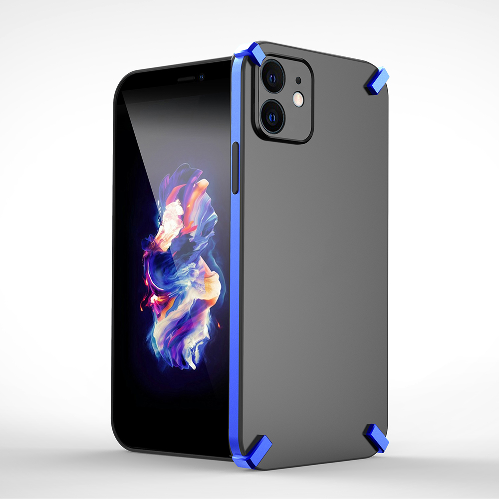 X-Four Series Shock-proof Plastic Phone Back Case Cover for iPhone 12 - Blue, iPhone 12
X-Four Series Shock-proof Plastic Phone Back Case Cover for iPhone 12 - Blue, iPhone 12