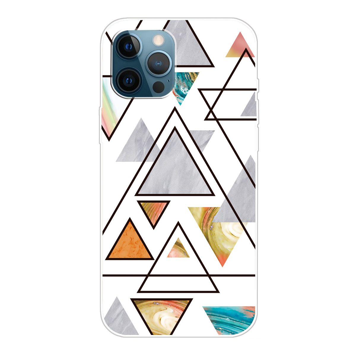 Marble Pattern Soft TPU Phone Protection Back Case Cover for iPhone 12/12 Pro - Style G, iPhone 12
Marble Pattern Soft TPU Phone Protection Back Case Cover for iPhone 12/12 Pro - Style G, iPhone 12