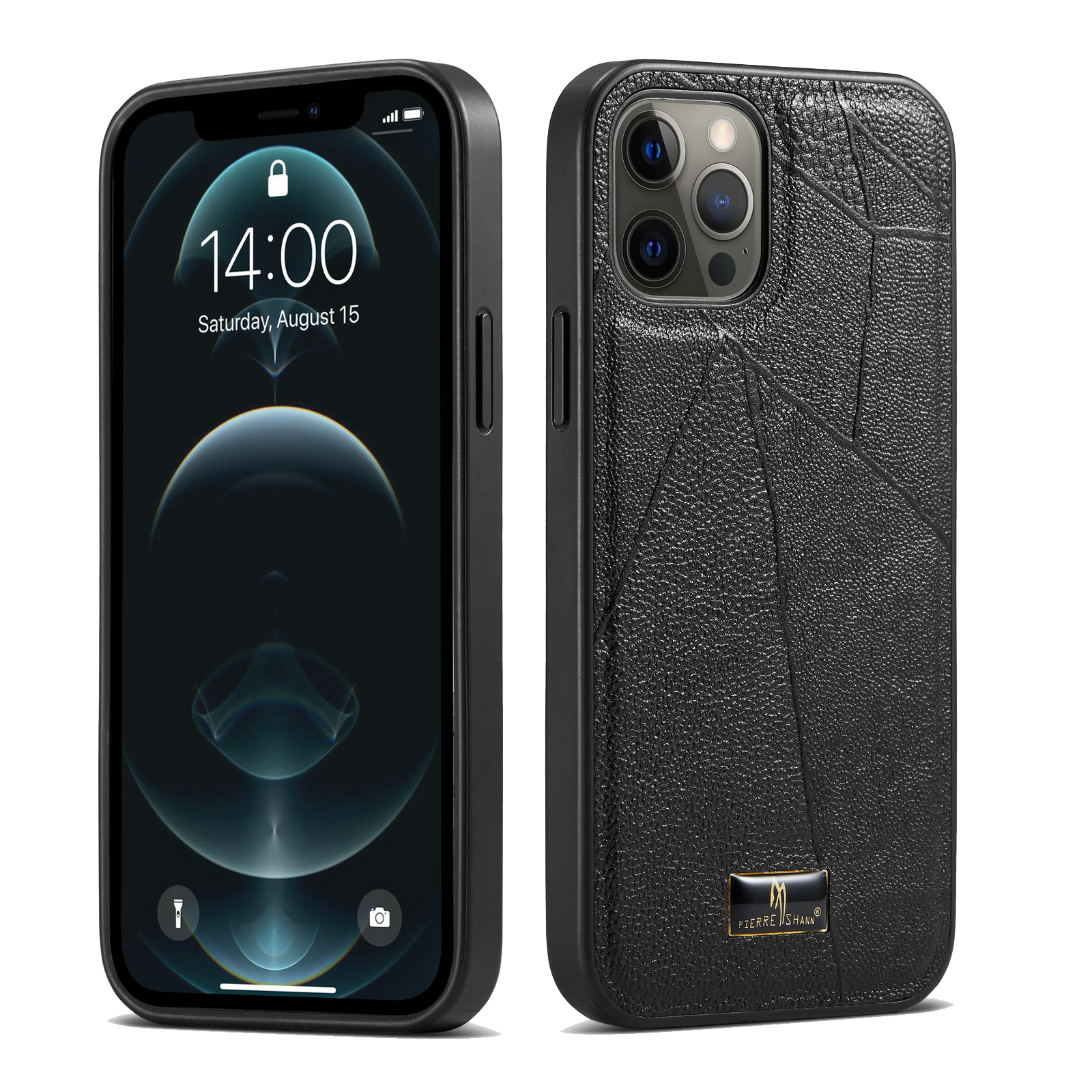 FIERRE SHANN Super Slim PU Leather + Plastic + TPU Phone Case Cover for iPhone 12/12Pro - Litchi Texture 1, iPhone 12
FIERRE SHANN Super Slim PU Leather + Plastic + TPU Phone Case Cover for iPhone 12/12Pro - Litchi Texture 1, iPhone 12