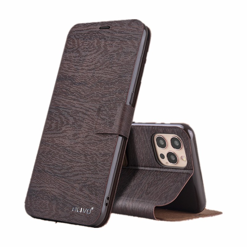 ALIVO Wood Texture Leather Mobile Phone Case Shell for iPhone 12 Pro / iPhone 12 - Brown, iPhone 12 Pro
ALIVO Wood Texture Leather Mobile Phone Case Shell for iPhone 12 Pro / iPhone 12 - Brown, iPhone 12 Pro