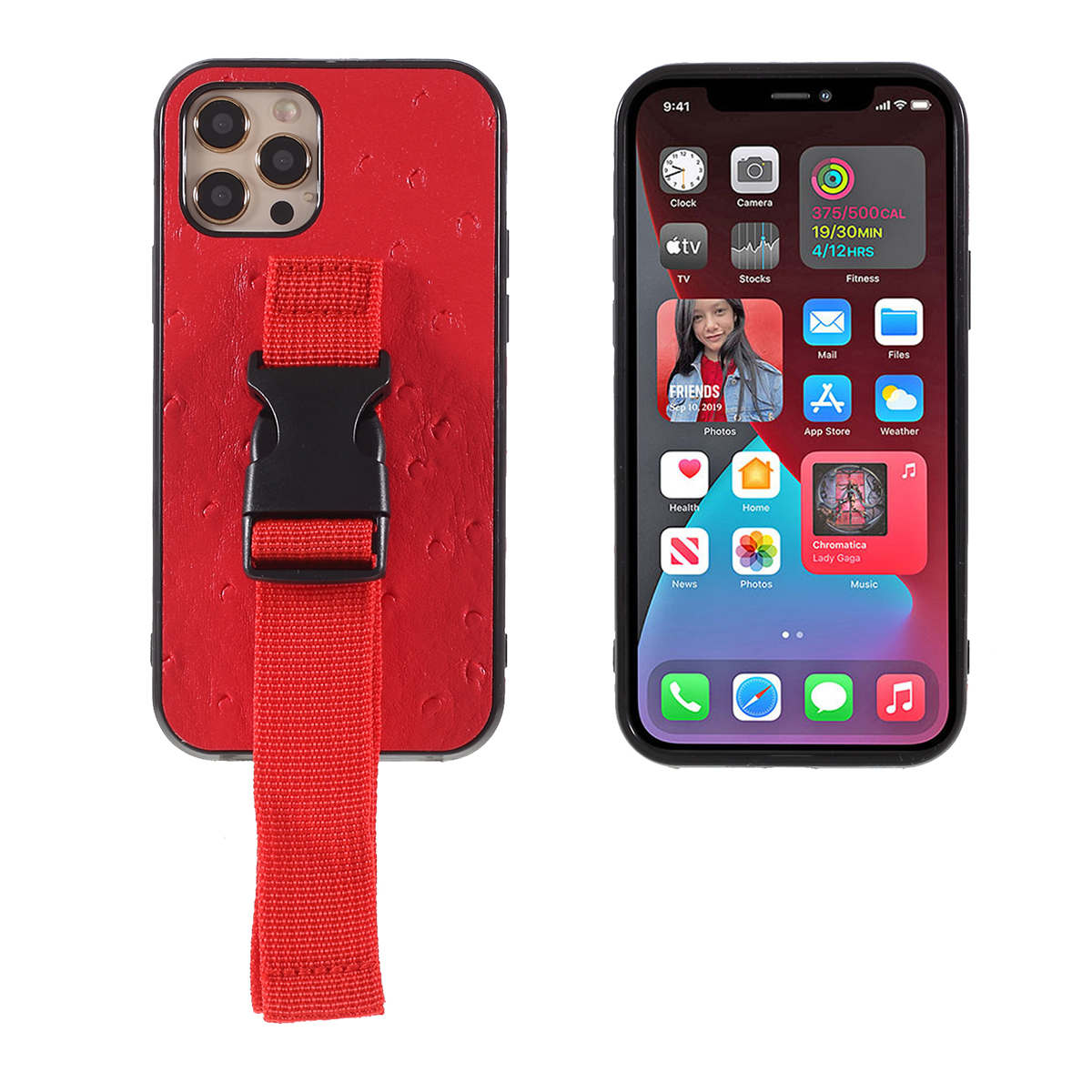 Water Drop Design Hard PC Phone Cover Case with Shoulder Strap for iPhone 12/12 Pro - Red, iPhone 12
Water Drop Design Hard PC Phone Cover Case with Shoulder Strap for iPhone 12/12 Pro - Red, iPhone 12