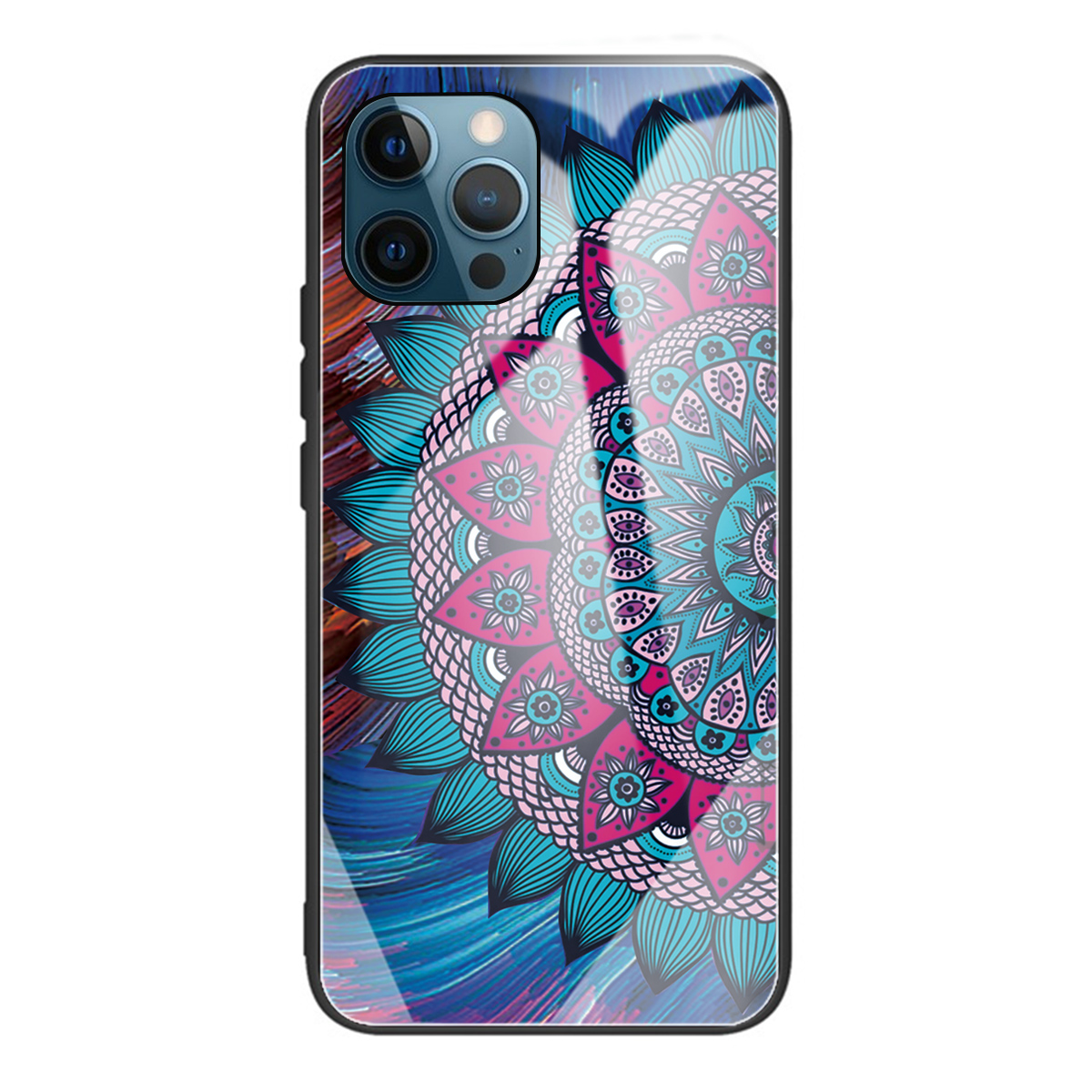 Tempered Glass + TPU Phone Cover Pattern Printing Drop-proof Case for iPhone 12 Pro Max - Abstract Flower, iPhone 12 Pro Max
Tempered Glass + TPU Phone Cover Pattern Printing Drop-proof Case for iPhone 12 Pro Max - Abstract Flower, iPhone 12 Pro Max