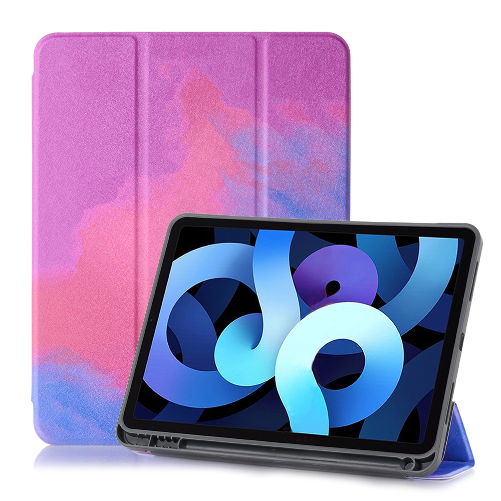 Tri-fold Pattern Printing PU Leather + TPU Tablet Case Cover for iPad Air (2020)/Air (2022) - Style B, iPad Air (2020)
Tri-fold Pattern Printing PU Leather + TPU Tablet Case Cover for iPad Air (2020)/Air (2022) - Style B, iPad Air (2020)