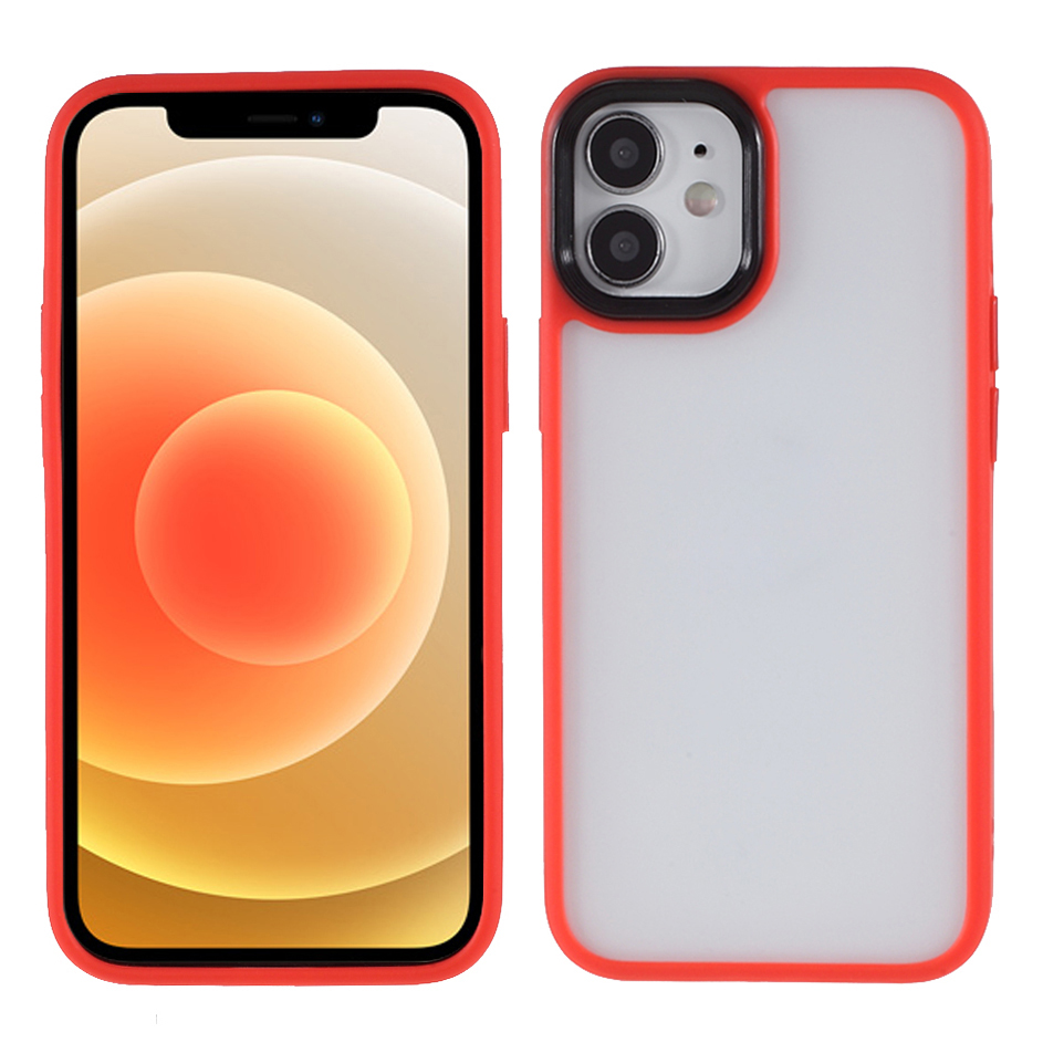 Hard Acrylic + Мягкий TPU Matee Surface Cover Cover Cover Для IPhone 12 Mini - Красный, iPhone 12 mini
Hard Acrylic + Мягкий TPU Matee Surface Cover Cover Cover Для IPhone 12 Mini - Красный, iPhone 12 mini