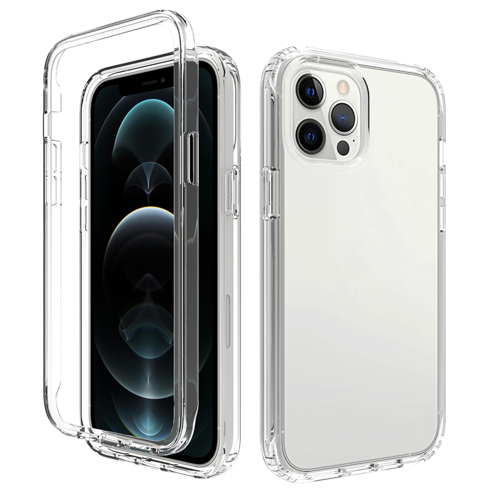 2-in-1 PC+TPU Gradient Color Design Phone Case for iPhone 12 Pro Max - Transparent, iPhone 12 Pro Max
2-in-1 PC+TPU Gradient Color Design Phone Case for iPhone 12 Pro Max - Transparent, iPhone 12 Pro Max