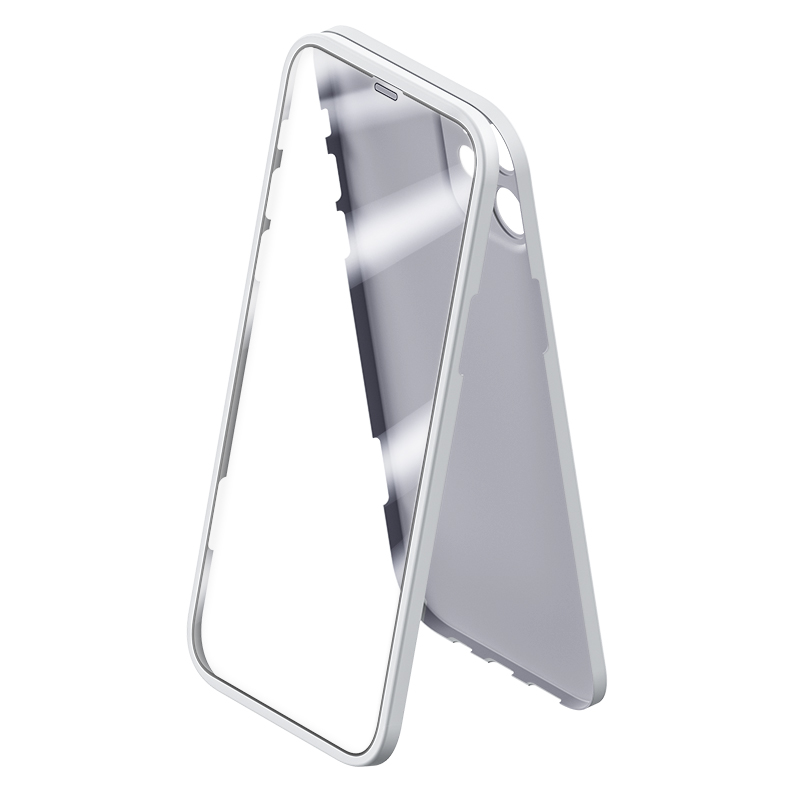 BENKS Precise Cut-out Detachable 2 in 1 PC + Aluminium-silicon Glass Phone Case for iPhone 12 Pro - Silver, iPhone 12 Pro
BENKS Precise Cut-out Detachable 2 in 1 PC + Aluminium-silicon Glass Phone Case for iPhone 12 Pro - Silver, iPhone 12 Pro
