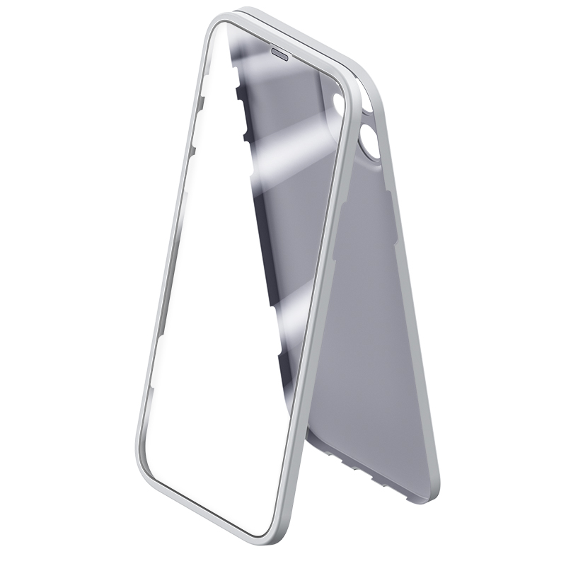 BENKS PC + Aluminium-silicon Glass Detachable 2 in 1 Phone Case for iPhone 12 - Silver, iPhone 12
BENKS PC + Aluminium-silicon Glass Detachable 2 in 1 Phone Case for iPhone 12 - Silver, iPhone 12