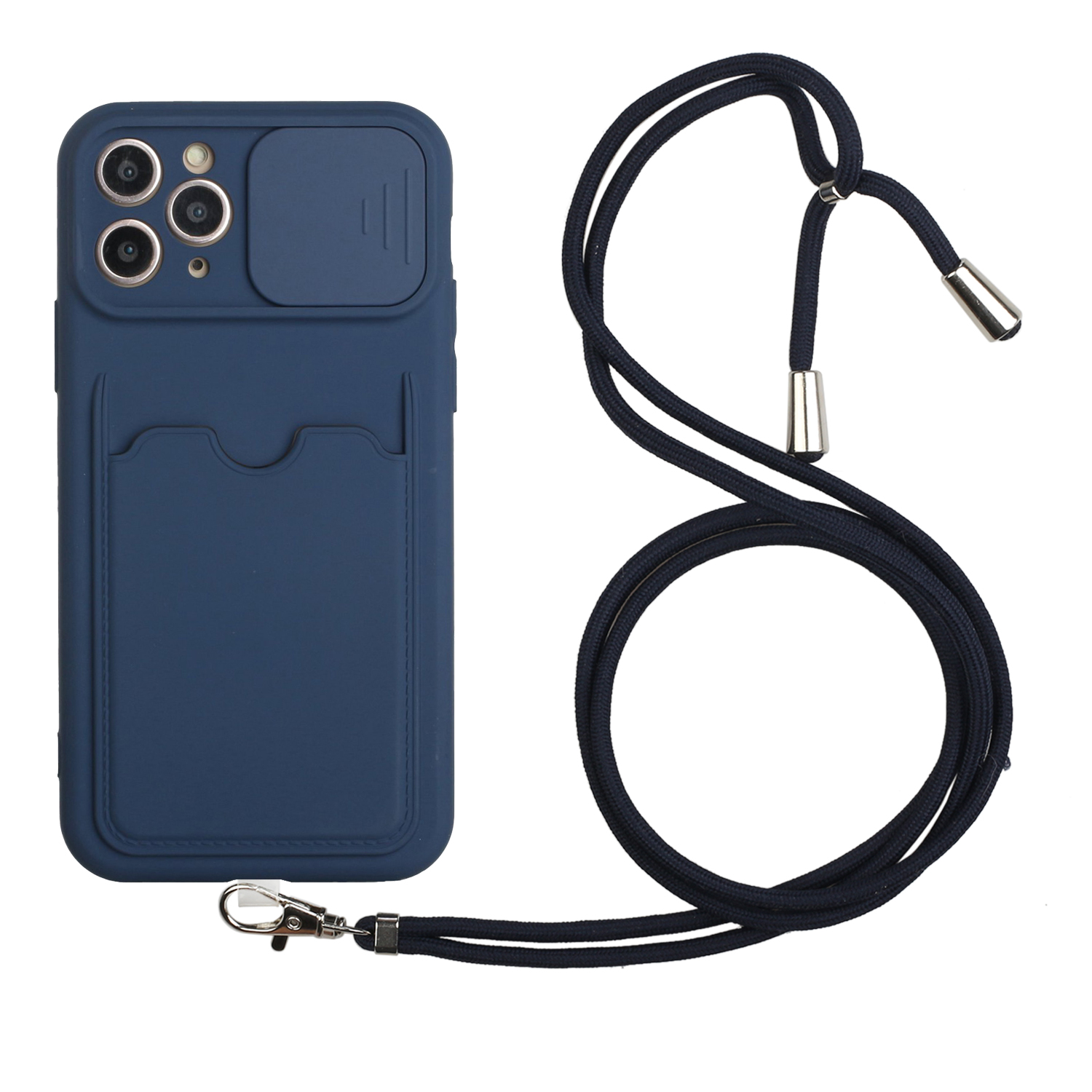 Candy Color Защитный Бампер Мягкий TPU Задняя Крышка Со Скользящей Камерой Крышка Объектива И Ремешком Для Шейки Для IPhone 11 Pro 5,8 Дюйма - Темно-синий, iPhone 11 Pro 5.8 inch
Candy Color Защитный Бампер Мягкий TPU Задняя Крышка Со Скользящей Камерой Крышка Объектива И Ремешком Для Шейки Для IPhone 11 Pro 5,8 Дюйма - Темно-синий, iPhone 11 Pro 5.8 inch