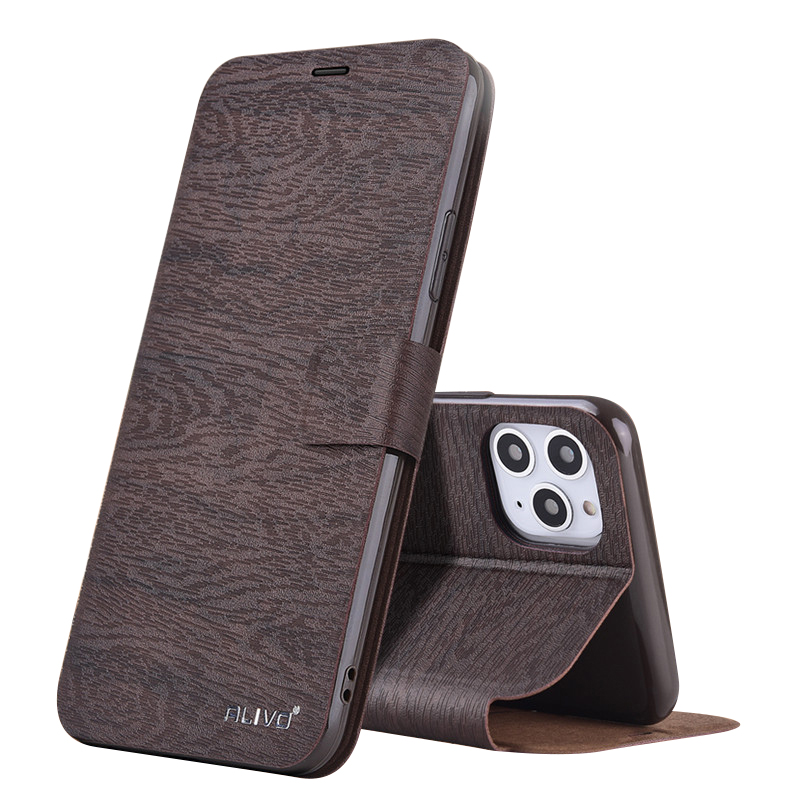 ALIVO Wood Texture Leather Mobile Phone Protective Case Shell for iPhone 11 Pro 5.8 inch - Brown, iPhone 11 Pro 5.8 inch
ALIVO Wood Texture Leather Mobile Phone Protective Case Shell for iPhone 11 Pro 5.8 inch - Brown, iPhone 11 Pro 5.8 inch